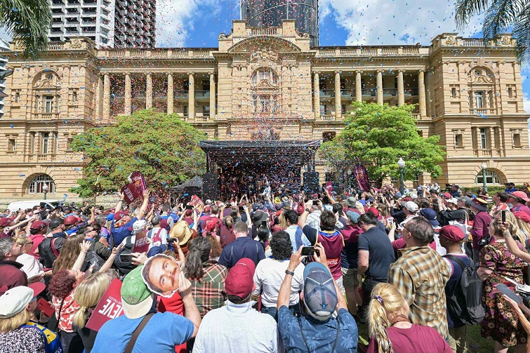 Brisbane Lions AFL Premiership Cup Presentation 2025