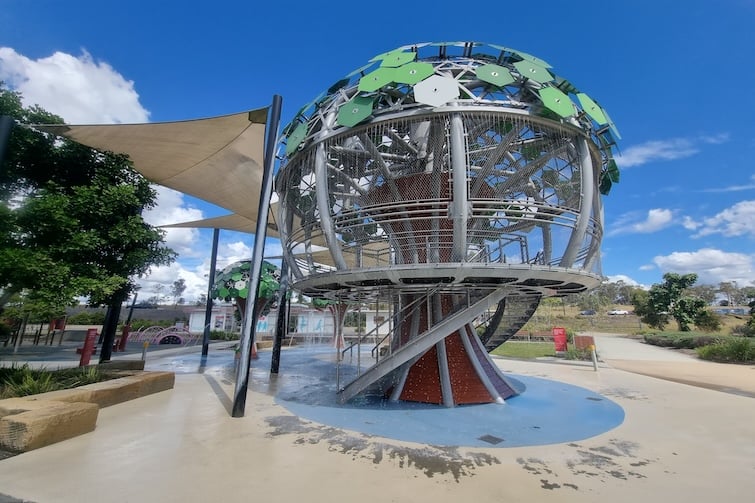 Tree structure at Flagstone Water Park.