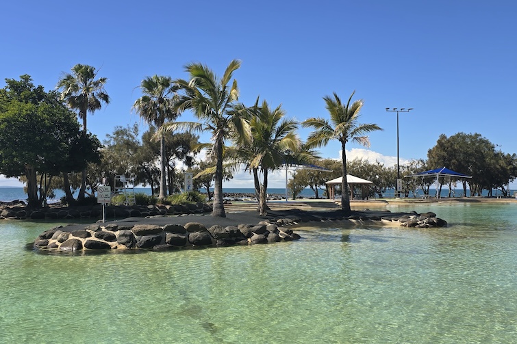 Settlement Cove Lagoon in Redcliffe.
