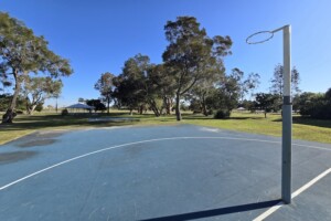 Netball ring at Decker Park.