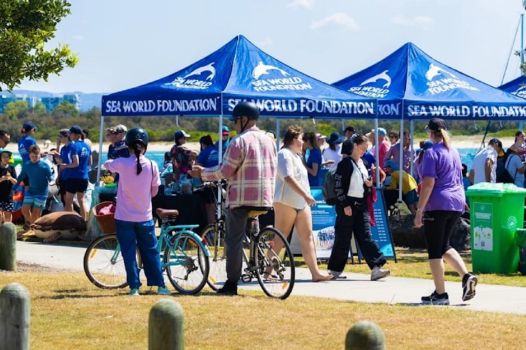 Sea World Foundation Ocean Clean Up Community Event