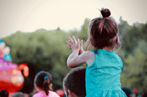 family friendly events brisbane november 2025- a family at a festival