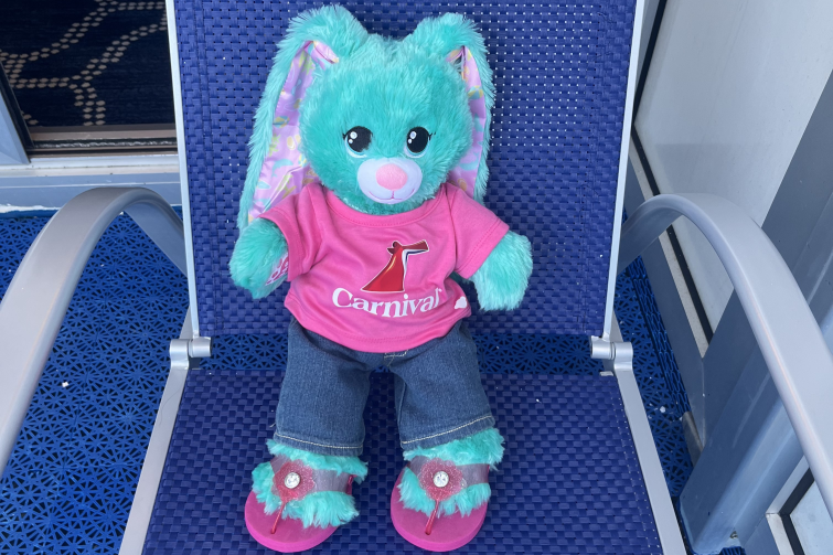 Carnival Cruise Build a Bear Workshop at Sea.