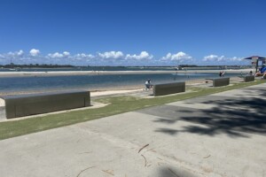 Pathways at Ian Dipple Lagoon.