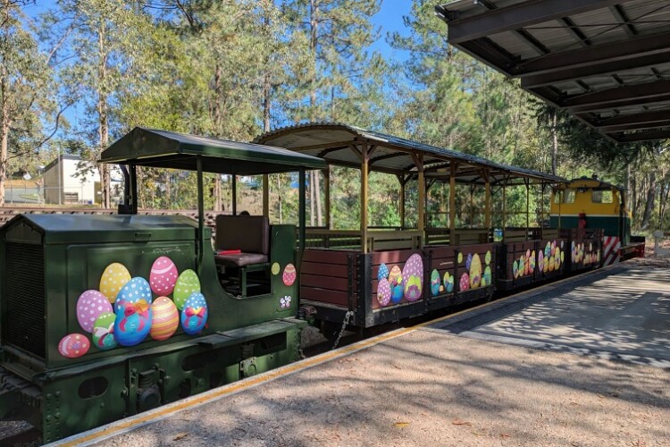 Easter Sunday Running day at Woodford Railway Heritage Train - Brisbane
