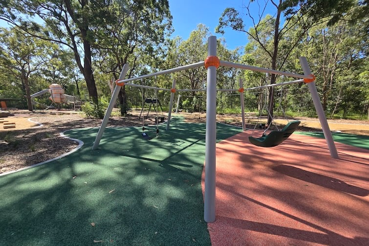 Five-way swing at John Bray Park.