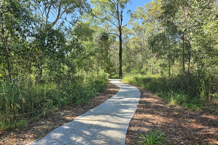 Pathway at John Bray Park.