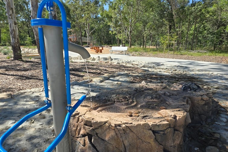 Water pump at John Bray Park.