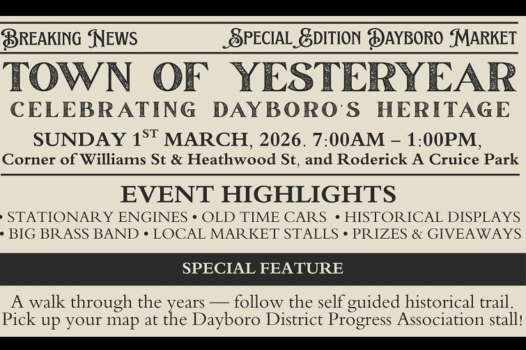 Dayboro Market - Town of Yesteryear