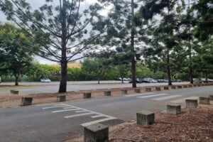 Car park at Rocks Riverside Park.