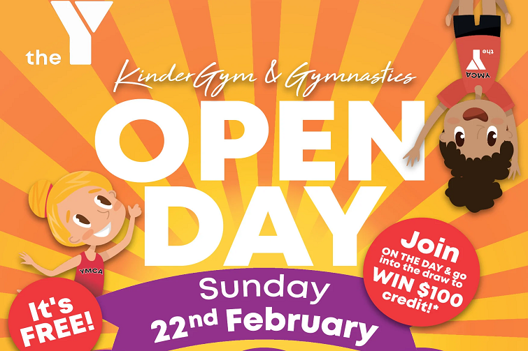 The Y Gymnastics OPEN DAYs