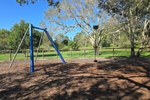 Flying fox at Harold Kielly Park.
