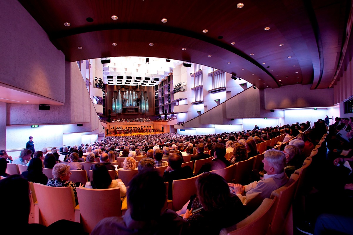 Inside QPAC theatre Brisbane