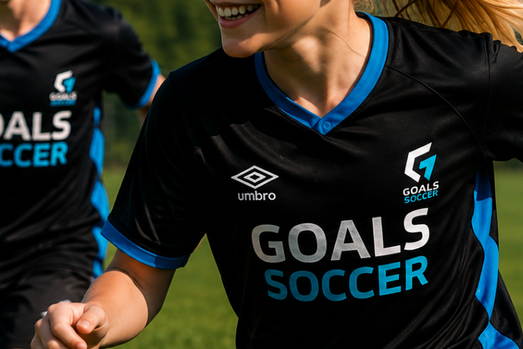 GOALS Soccer soccer team female training.