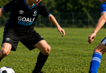 GOALS Soccer soccer team playing.