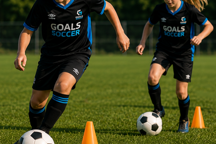GOALS Soccer soccer teams training.