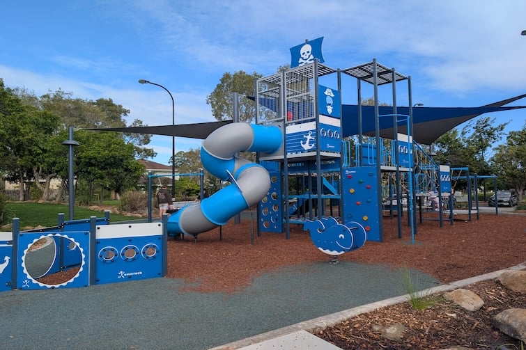 Playground at Newport Park.