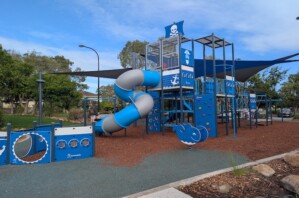 Playground at Newport Park.