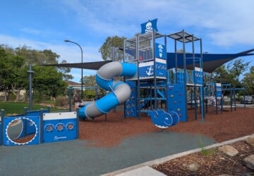 Playground at Newport Park.