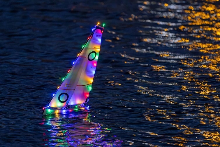 Wynnum Manly Radio Model Yacht Club Twilight Sailing