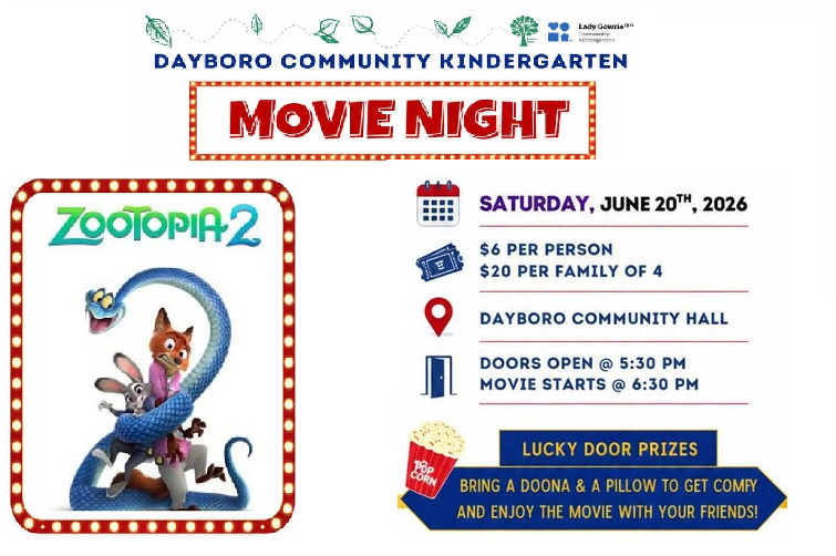 Dayboro Lions Movie Night – Zootopia 2