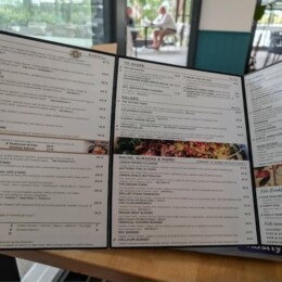 Menu at Degani Capestone.
