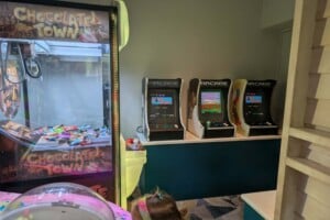 Arcade room at The Full Moon Hotel, Sandgate.