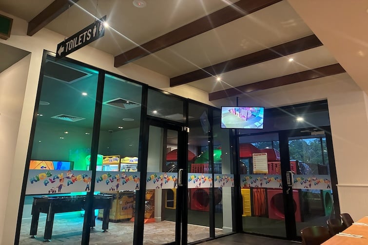 Kids play area at Bellbowrie Tavern.