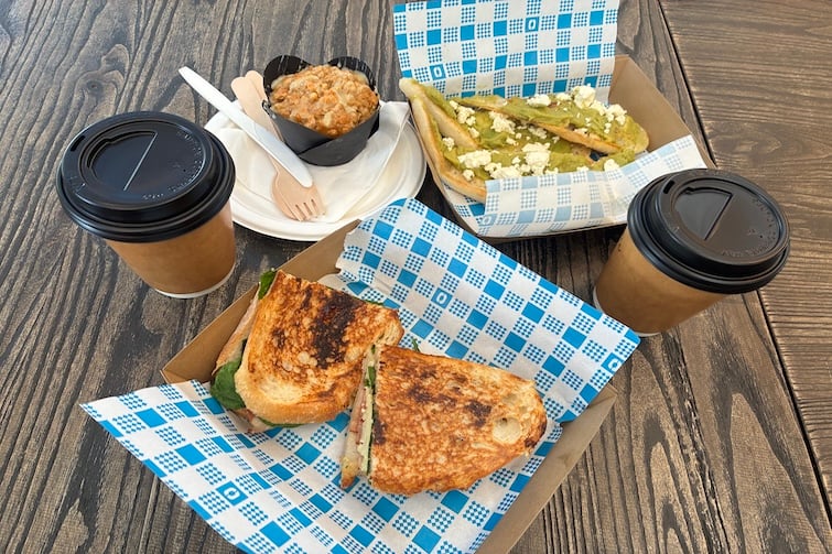 Meal at The Foundry Cafe in Brassall.