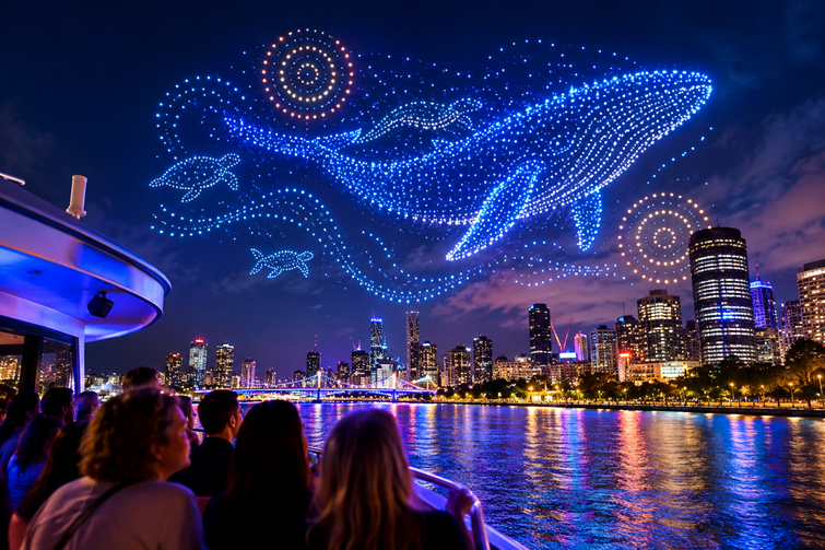 Drone Show Brisbane Festival