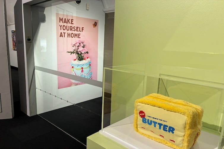 Display at Ipswich Art Gallery - Make Yourself at Home exhibition.