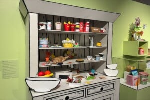 Craft food at Ipswich Art Gallery - Make Yourself at Home exhibition.