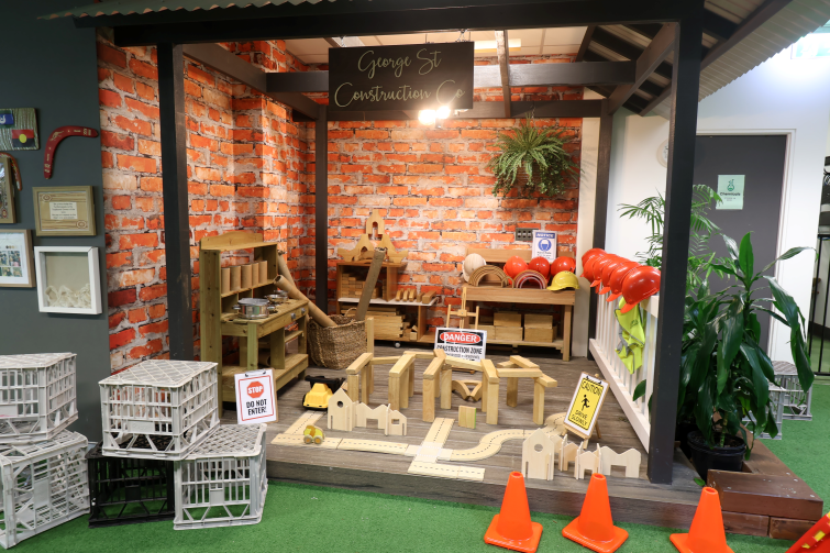 Little Scholars George Street construction play.
