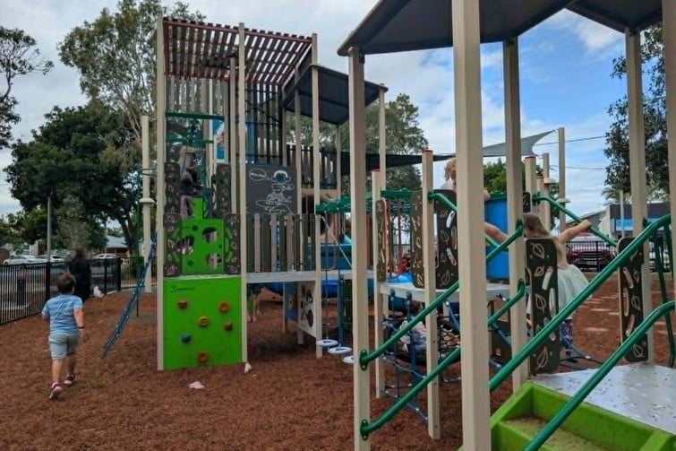 toddler sized play equipment