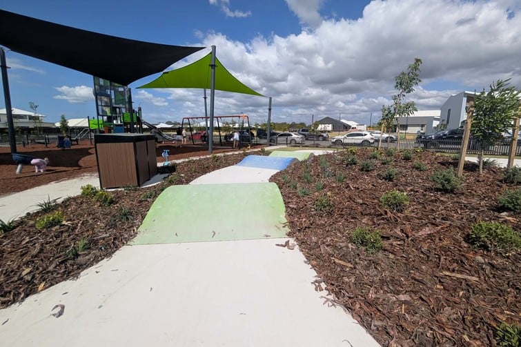 pathway at north harbour scooter park