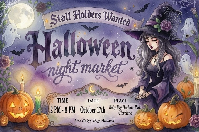 Witches Halloween Night Market
